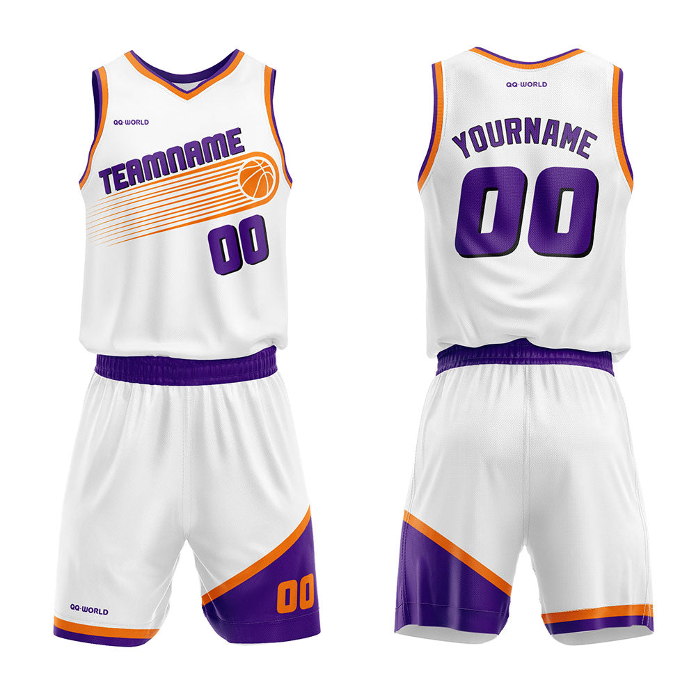 Benutzerdefinierter Basketballanzug für Erwachsene und Kinder Personalisiertes Trikot