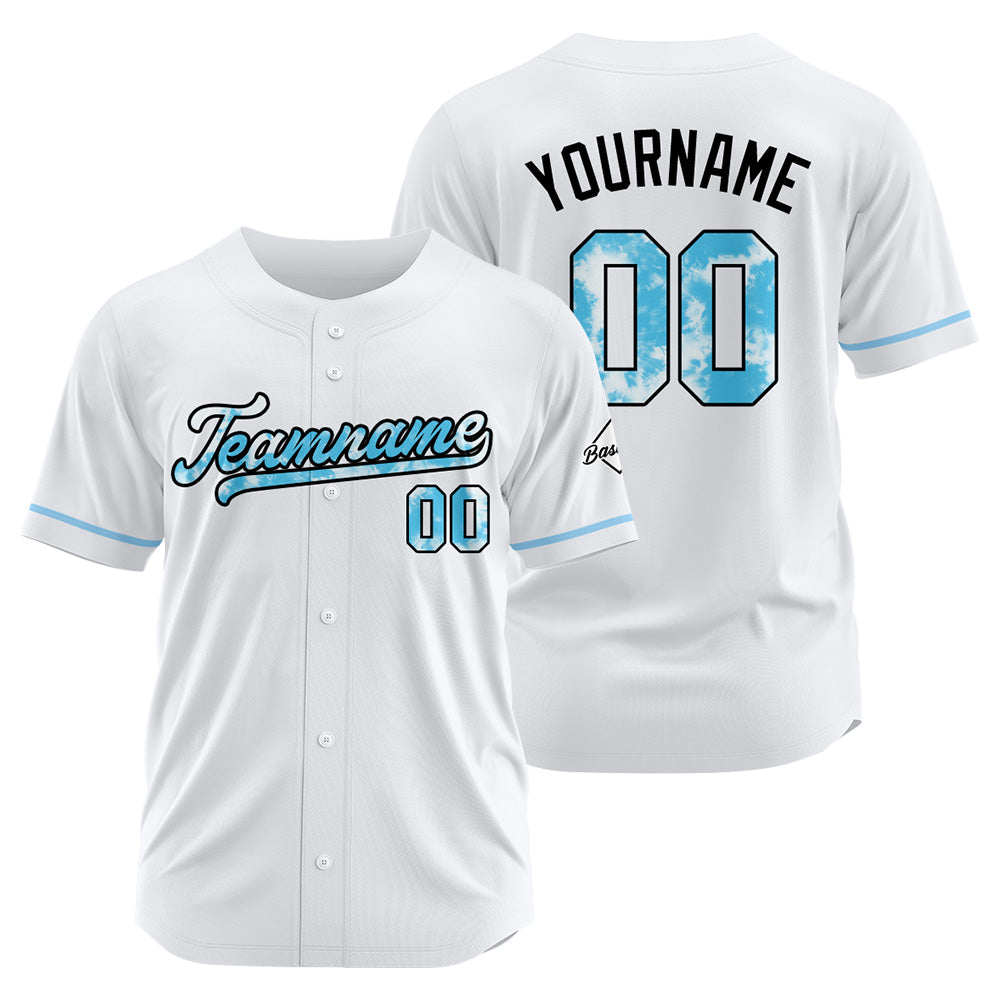 Benutzerdefinierte Authentisch Baseball Weiß