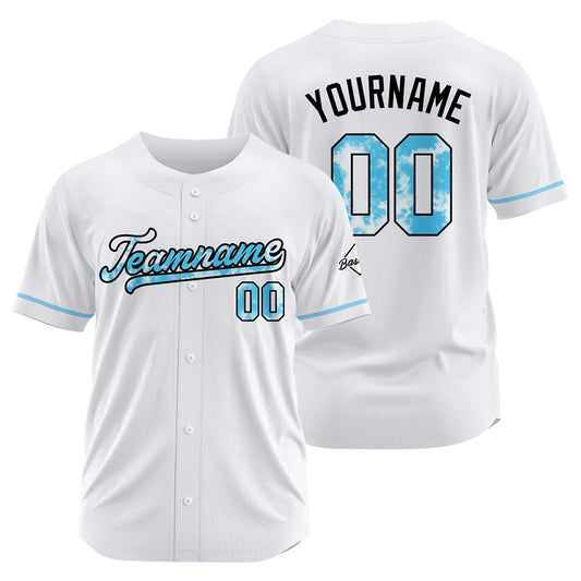 Benutzerdefinierte Authentisch Baseball Weiß