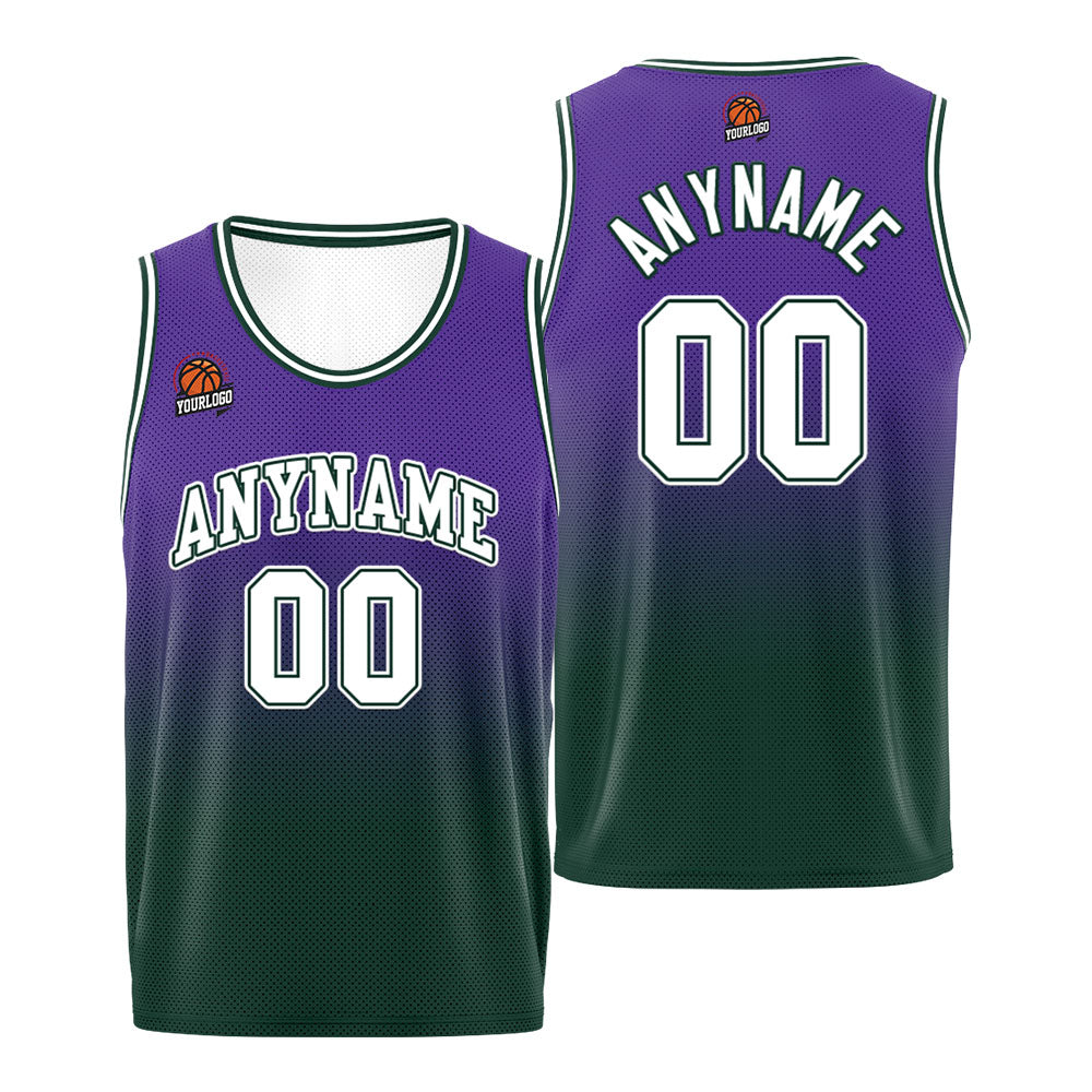 Benutzerdefinierte Basketball Jersey personalisiert genäht Name&Number&Logo Grün&Creme