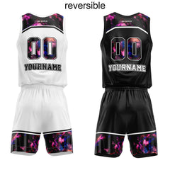 Benutzerdefinierter Reversible Basketballanzug für Erwachsene und Kinder Personalisiertes Trikot