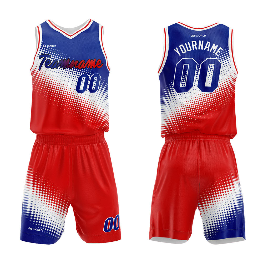 Benutzerdefinierter Basketballanzug für Erwachsene und Kinder Personalisiertes Trikot