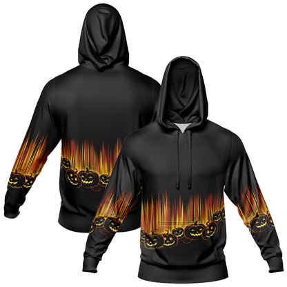 Benutzerdefinierter personalisierter Halloween-Hoodie für Halloween-Langarm-Sweatshirts für Erwachsene und Kinder, leichte, lässige Pullover-Oberteile