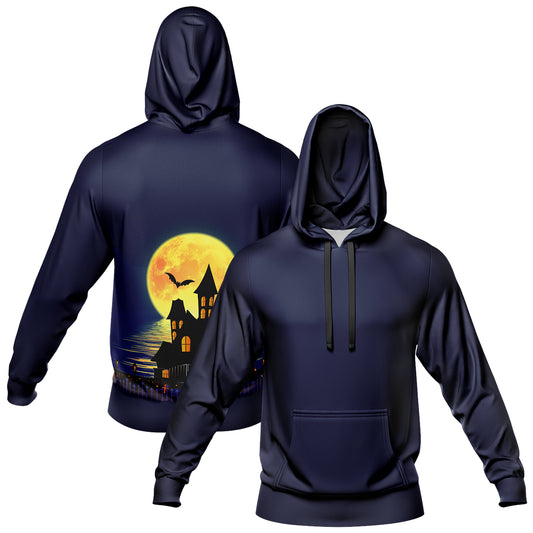 Benutzerdefinierter personalisierter Halloween-Hoodie für Halloween-Langarm-Sweatshirts für Erwachsene und Kinder, leichte, lässige Pullover-Oberteile