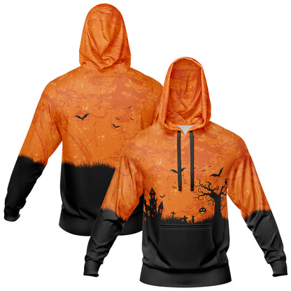 Benutzerdefinierter personalisierter Halloween-Hoodie für Halloween-Langarm-Sweatshirts für Erwachsene und Kinder, leichte, lässige Pullover-Oberteile