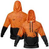 Benutzerdefinierter personalisierter Halloween-Hoodie für Halloween-Langarm-Sweatshirts für Erwachsene und Kinder, leichte, lässige Pullover-Oberteile