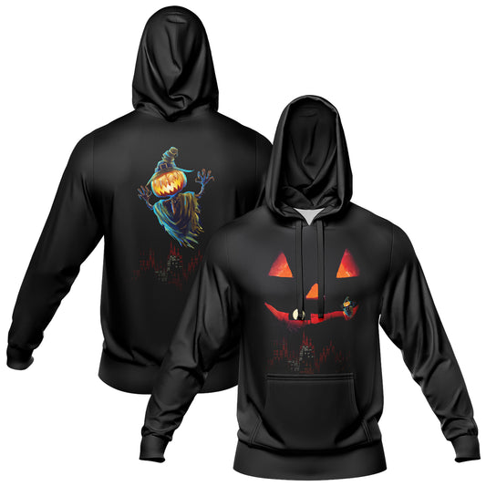 Benutzerdefinierter personalisierter Halloween-Hoodie für Halloween-Langarm-Sweatshirts für Erwachsene und Kinder, leichte, lässige Pullover-Oberteile