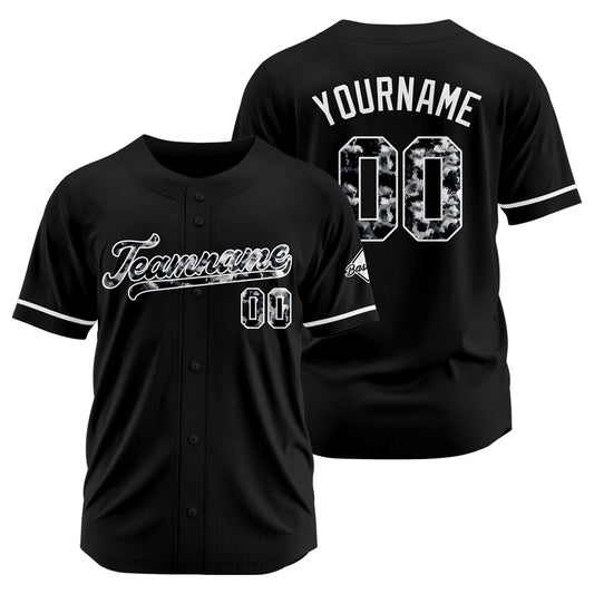 Benutzerdefinierte Authentisch Baseball Schwarz