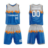 Benutzerdefiniert Personalisierte Stadtsilhouette Basketball-Anzug