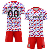 Verein Benutzerdefiniert Personalisierte soccer fußball trikot Set trainingsanzug