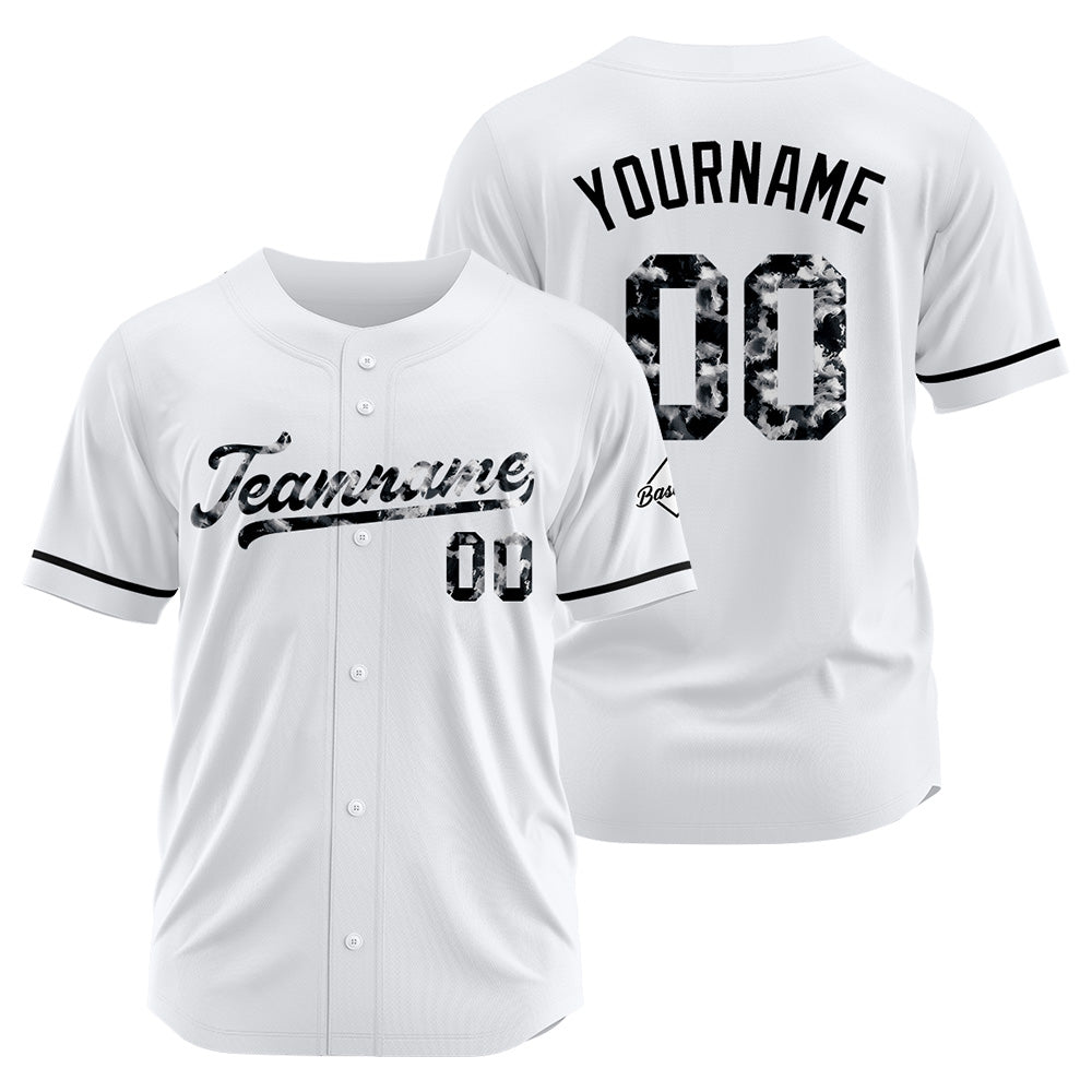 Benutzerdefinierte Authentisch Baseball Weiß