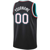 Benutzerdefinierte Authentisch Basketball Trikot Marine-Hellblau
