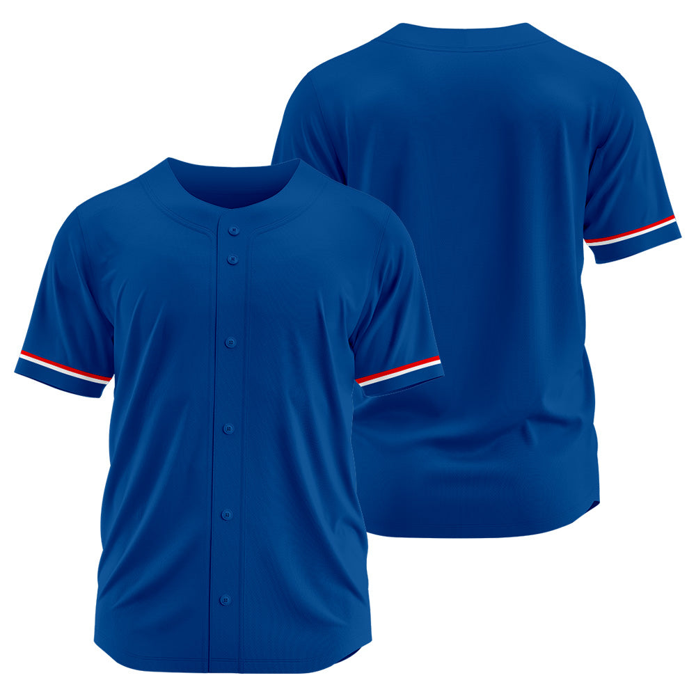 Benutzerdefinierte Authentisch Baseball-Trikot  königlich Netz
