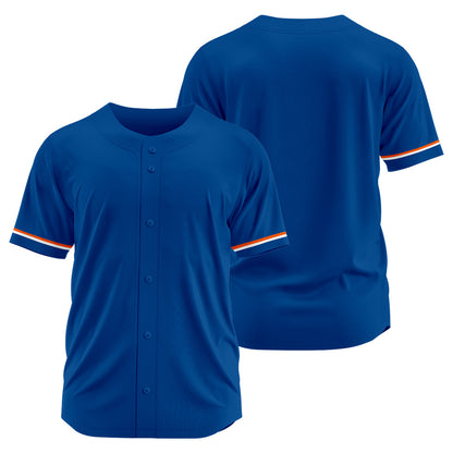 Benutzerdefinierte Authentisch Baseball-Trikot königlich Netz