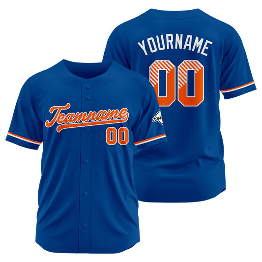 Benutzerdefinierte Authentisch Baseball-Trikot königlich Netz