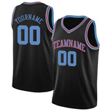 Benutzerdefinierte Authentisch Basketball Trikot Weiß-Blaugrün