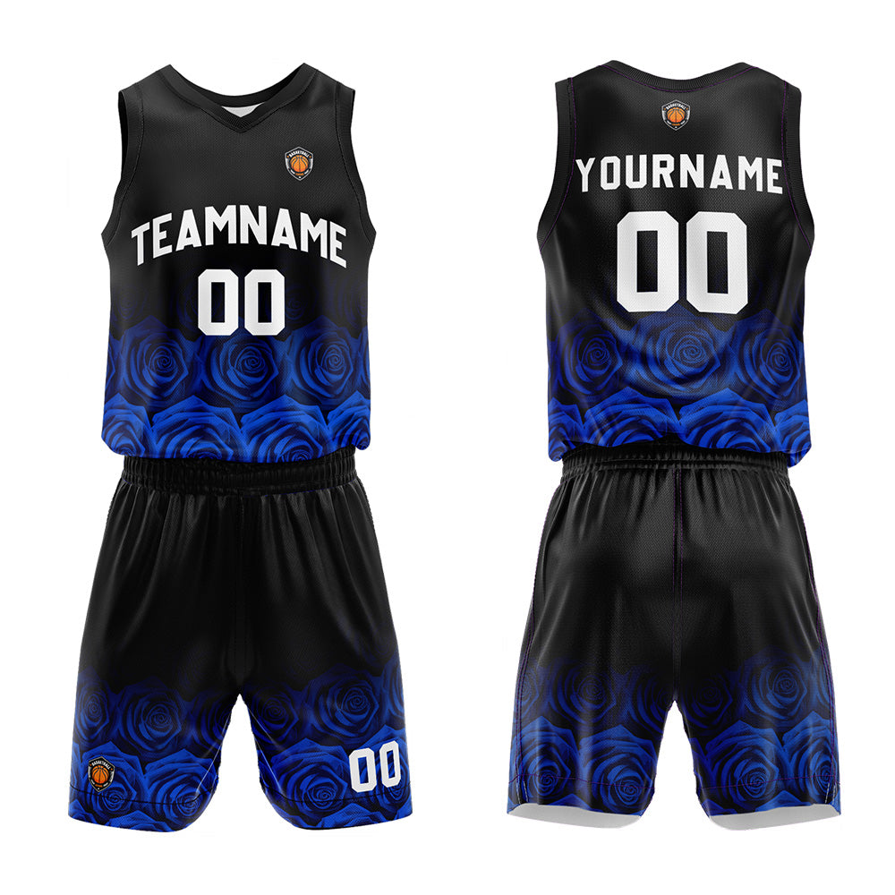 Benutzerdefinierter Basketball Jersey Uniform Anzug für Männer Frauen Mädchen Jungen gedruckt Ihr Logo Name Nummer