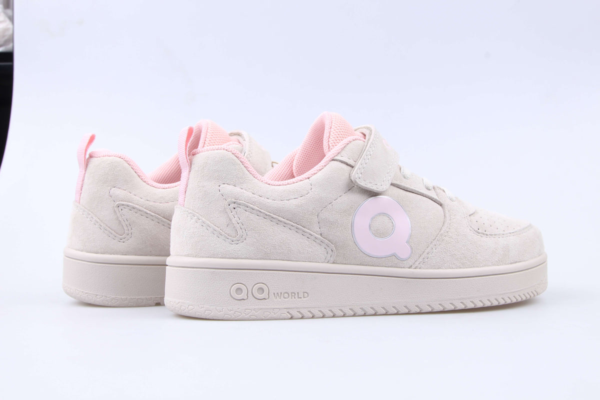 QQ.WORLD Weiße All-Match-Schuhe für große Kinder weiße Turnschuhe QB0401