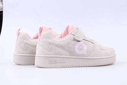 QQ.WORLD Weiße All-Match-Schuhe für große Kinder weiße Turnschuhe QB0401