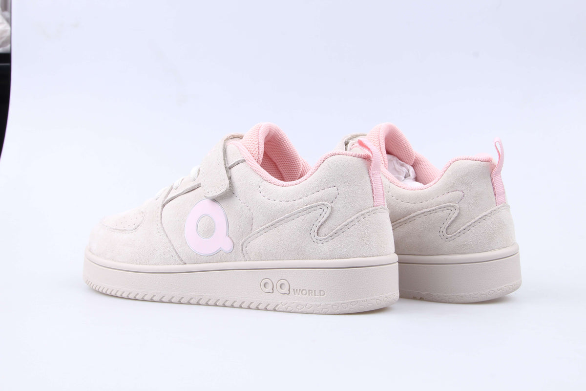 QQ.WORLD Weiße All-Match-Schuhe für große Kinder weiße Turnschuhe QB0401