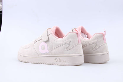 QQ.WORLD Weiße All-Match-Schuhe für große Kinder weiße Turnschuhe QB0401