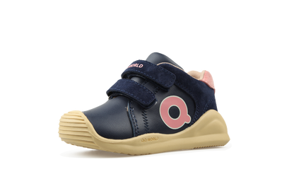 QQ.WORLD Neue Herbst Baby Atmungsaktive Mesh Step Front Schuhe Herren und Damen Schlüsselkleinkindschuhe QA0101