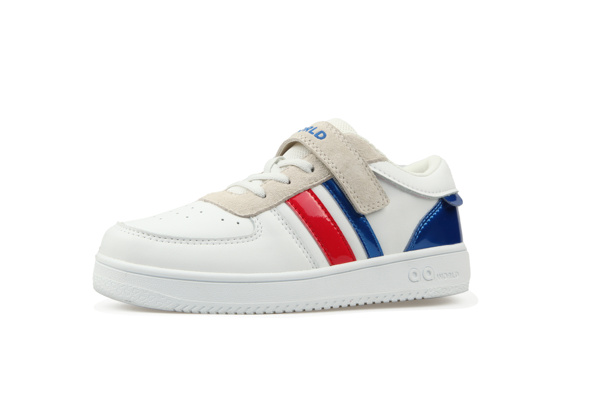 QQ.WORLD Weiße All-Match-Schuhe für große Kinder weiße Turnschuhe QD0402