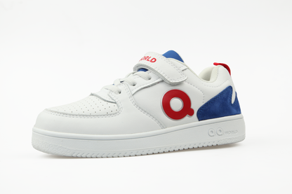 QQ.WORLD Weiße All-Match-Schuhe für große Kinder weiße Turnschuhe QB0401
