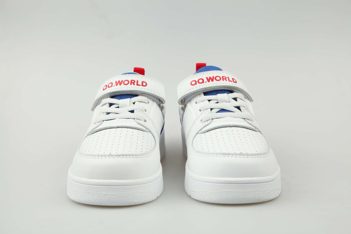 QQ.WORLD Weiße All-Match-Schuhe für große Kinder weiße Turnschuhe QB0401