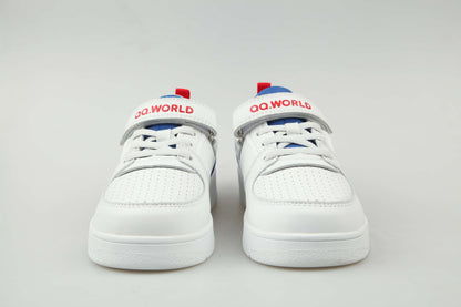QQ.WORLD Weiße All-Match-Schuhe für große Kinder weiße Turnschuhe QB0401