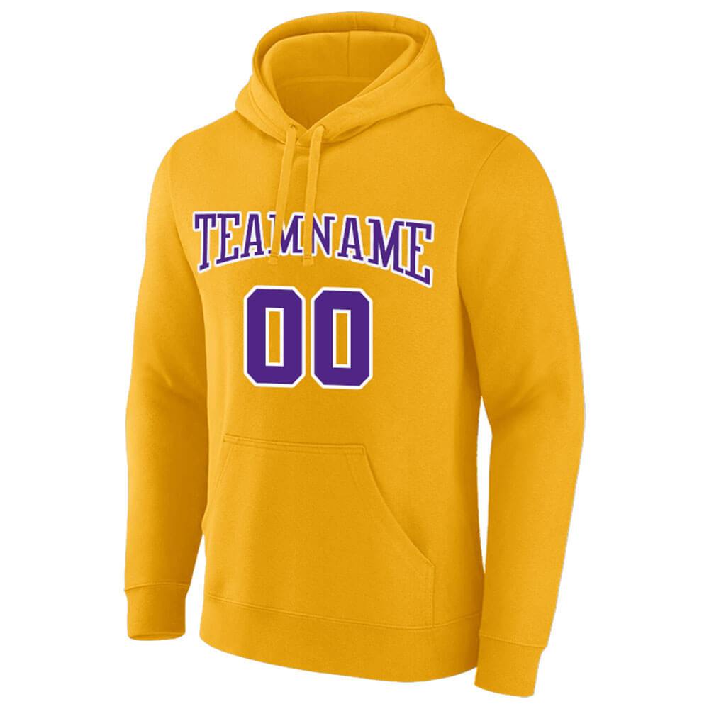 Benutzerdefinierte Authentisch Sweatshirt-Kapuzenpulli Weiß-Marine