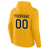 Benutzerdefinierte Authentisch Sweatshirt-Kapuzenpulli Grau-Grün-Schwarz