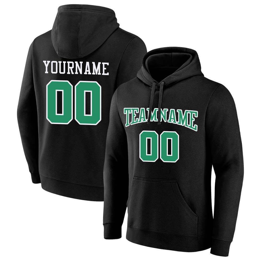 Benutzerdefinierte Authentisch Sweatshirt-Kapuzenpulli Weiß-Blau-Orange